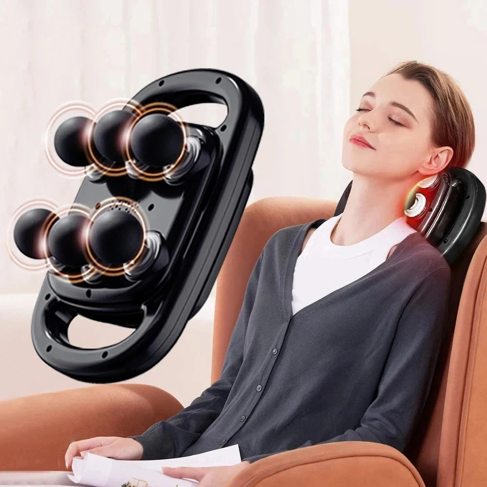 6-Head Deep Tissue Massager