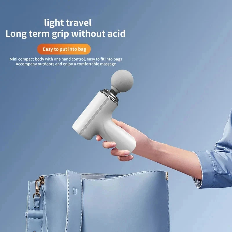 RelaxaVibe Mini Percussion Massage Gun